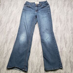 Ruff Hewn Jeans Womens‎ 6 Blue Bootcut Denim Medium Wash
